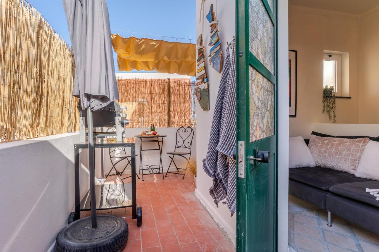 Arty Vintage Townhouse With Rooftop Shower & Sun Loungers Olhão Εξωτερικό φωτογραφία